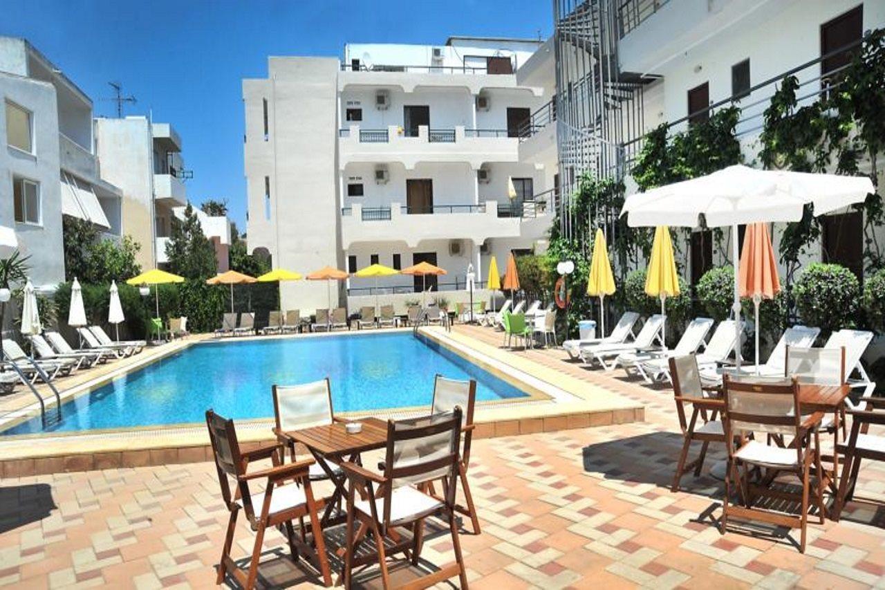 Santa Marina Hotel Apartments Kos Bagian luar foto
