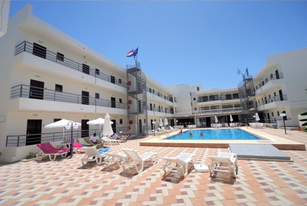 Santa Marina Hotel Apartments Kos Bagian luar foto