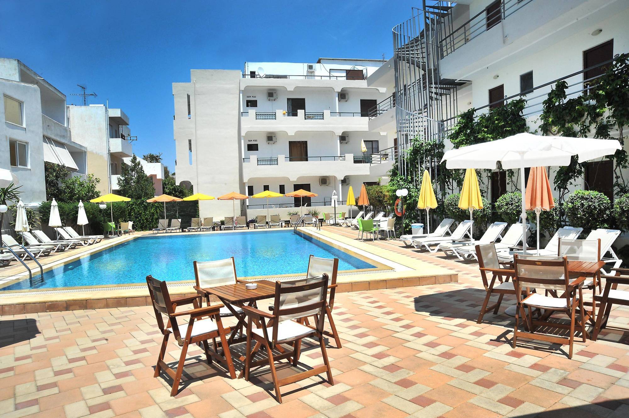 Santa Marina Hotel Apartments Kos Bagian luar foto